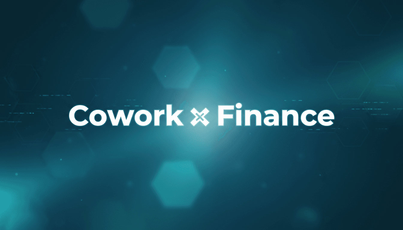 Cowork กับ plugins สำหรับการเงิน — จากข้อมูลถึงสไลด์ใน flow เดียว