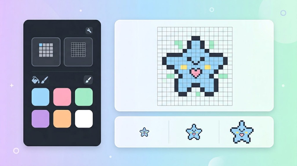 Pixel Favicon & App Icon Maker | AI อะไรเนี่ย